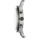 Emporio Armani Chronograph Grey Dial Two Tone Steel Strap Watch For Men - AR11391